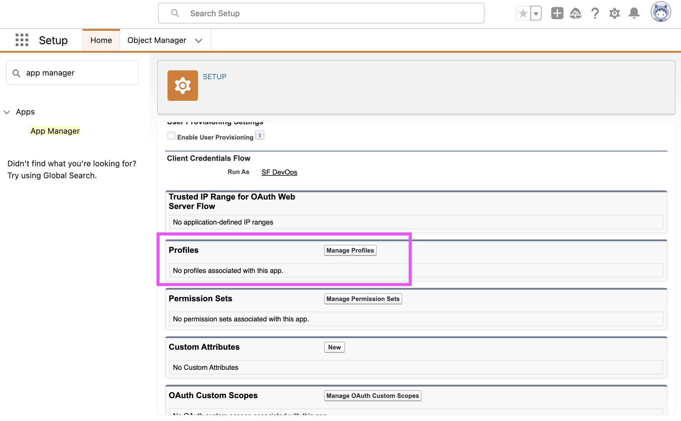 Creating the xAPI Actions Connected App - Globebyte Documentation