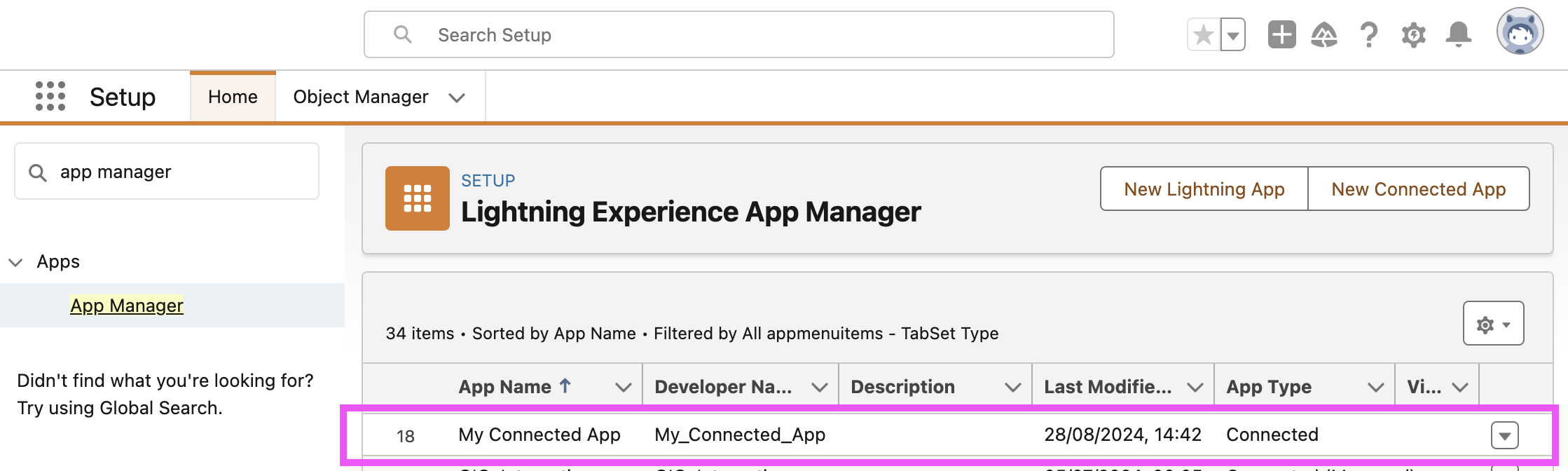 Creating the xAPI Actions Connected App - Globebyte Documentation