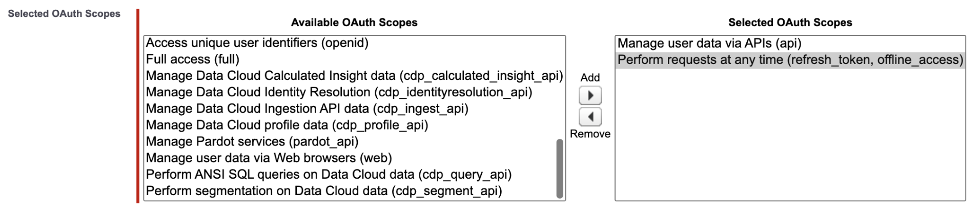 Creating the xAPI Actions Connected App - Globebyte Documentation